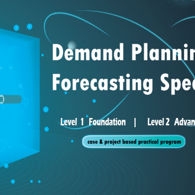 Online Course Certified Demand Planner/Forecasting Analyst