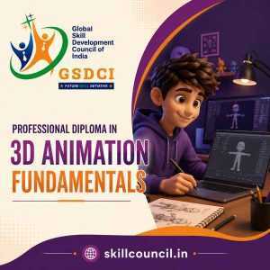Online Course Professional Diploma in 3D Animation Fundamentals