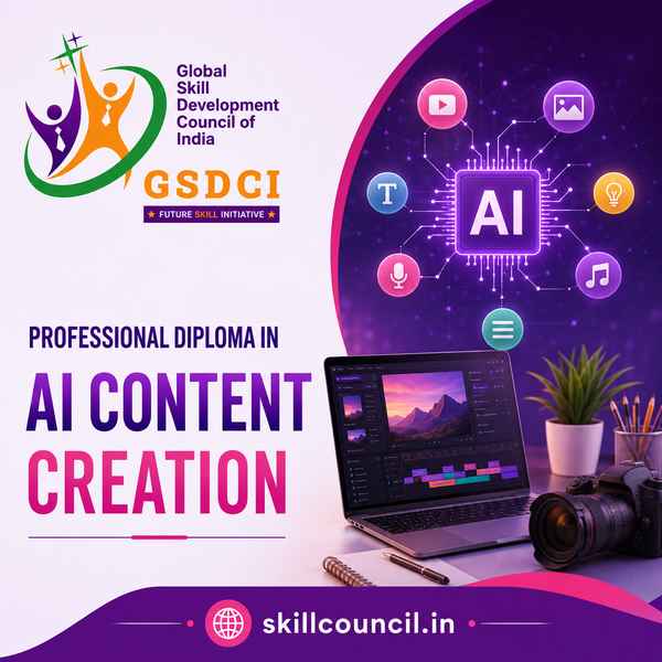 Online Course Professional Diploma in AI Content Creation