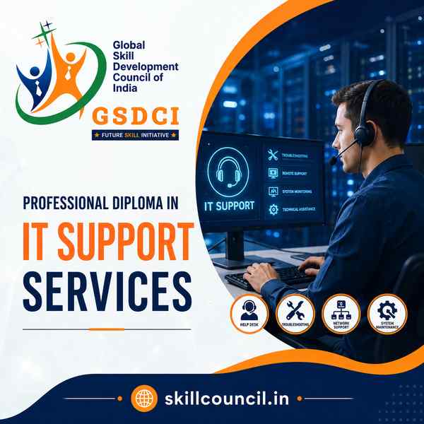 Online Course Professional Diploma in IT Support Services