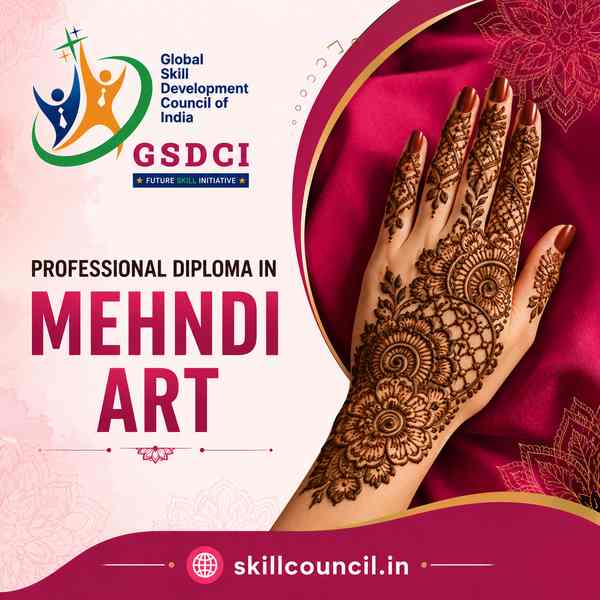 Online Course Professional Diploma in Mehndi Art
